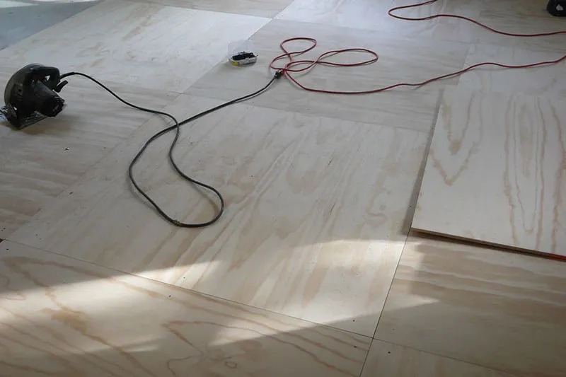 Non-Structural Plywood for Flooring