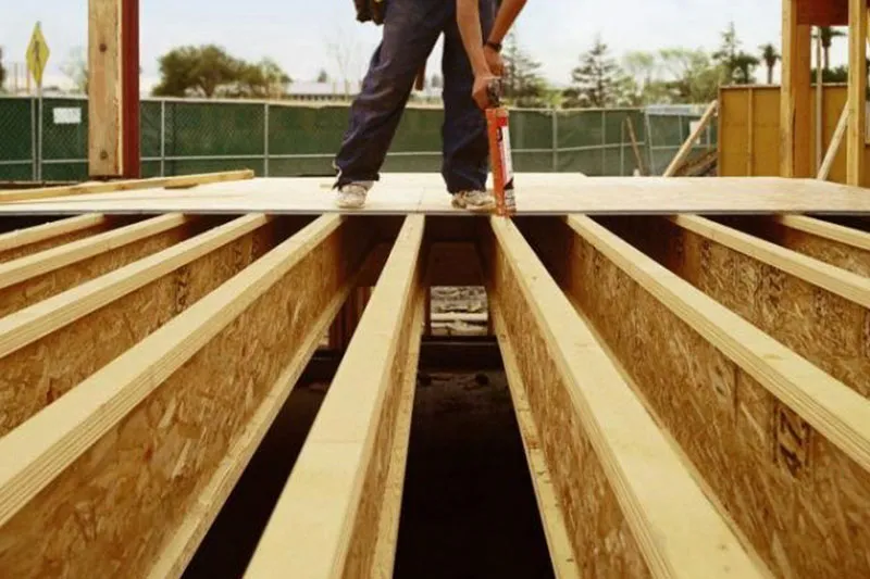 wood i beam floor joist